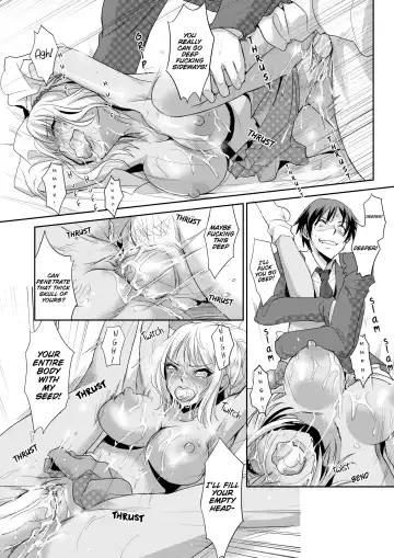 [Ketsune] Zettai fukujuu! Hatsujō JK kousei puroguramu 3-shou： Ochikobore no JK o hame choukyou 3 | Sexual Correction Officer Ch.3： Rebellious School Girl Rehab! 3 (decensored) Fhentai - Page 23