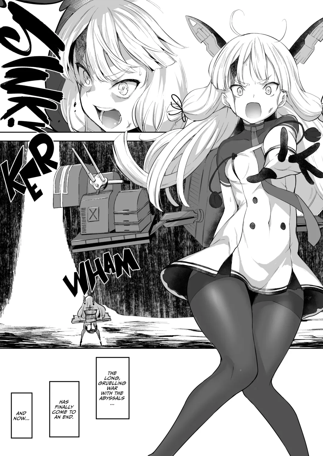 [Shiba Nanasei] Murakumo to Kozukuri SEX | Impregnating Murakumo (decensored) Fhentai - Page 2