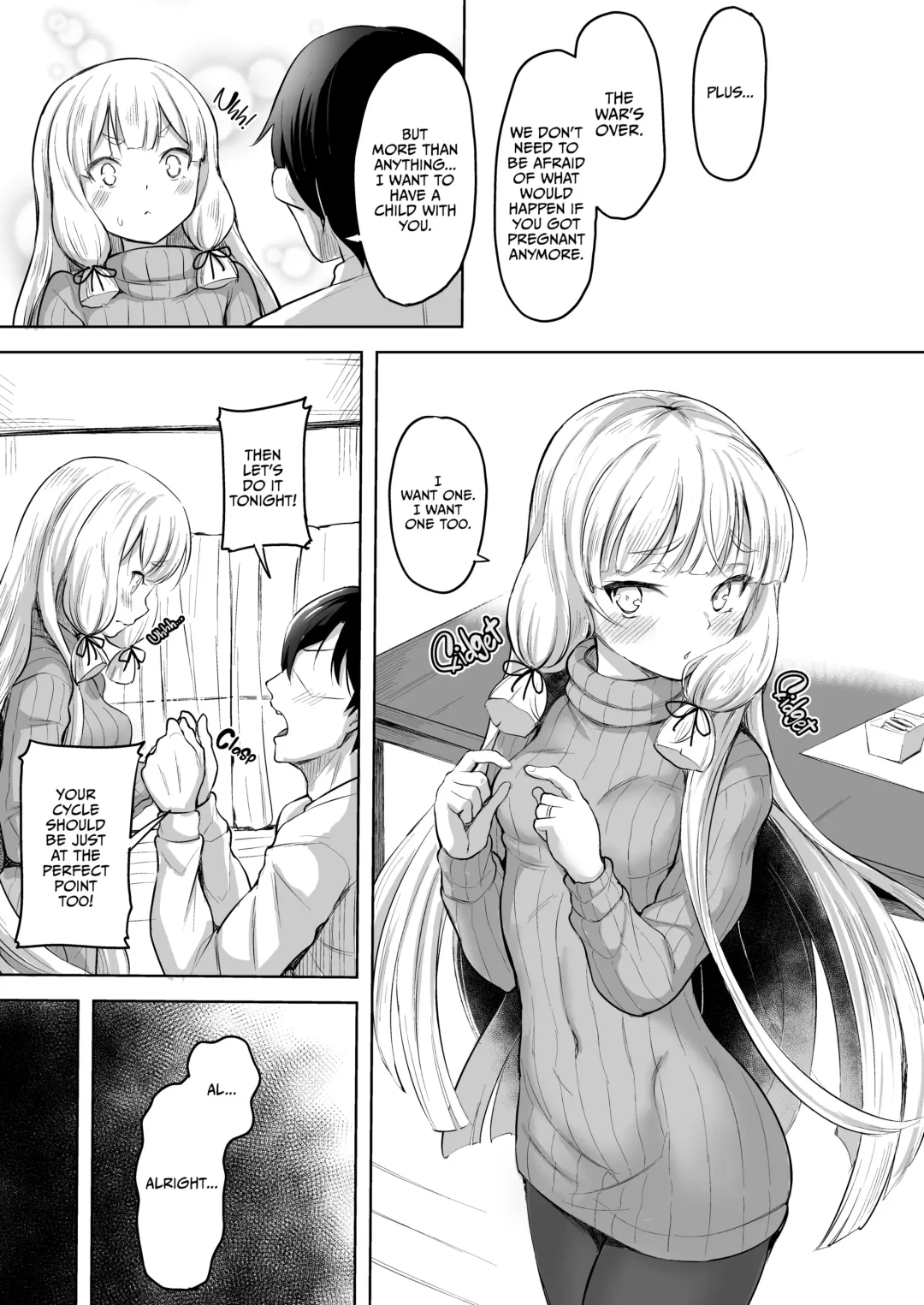 [Shiba Nanasei] Murakumo to Kozukuri SEX | Impregnating Murakumo (decensored) Fhentai - Page 6