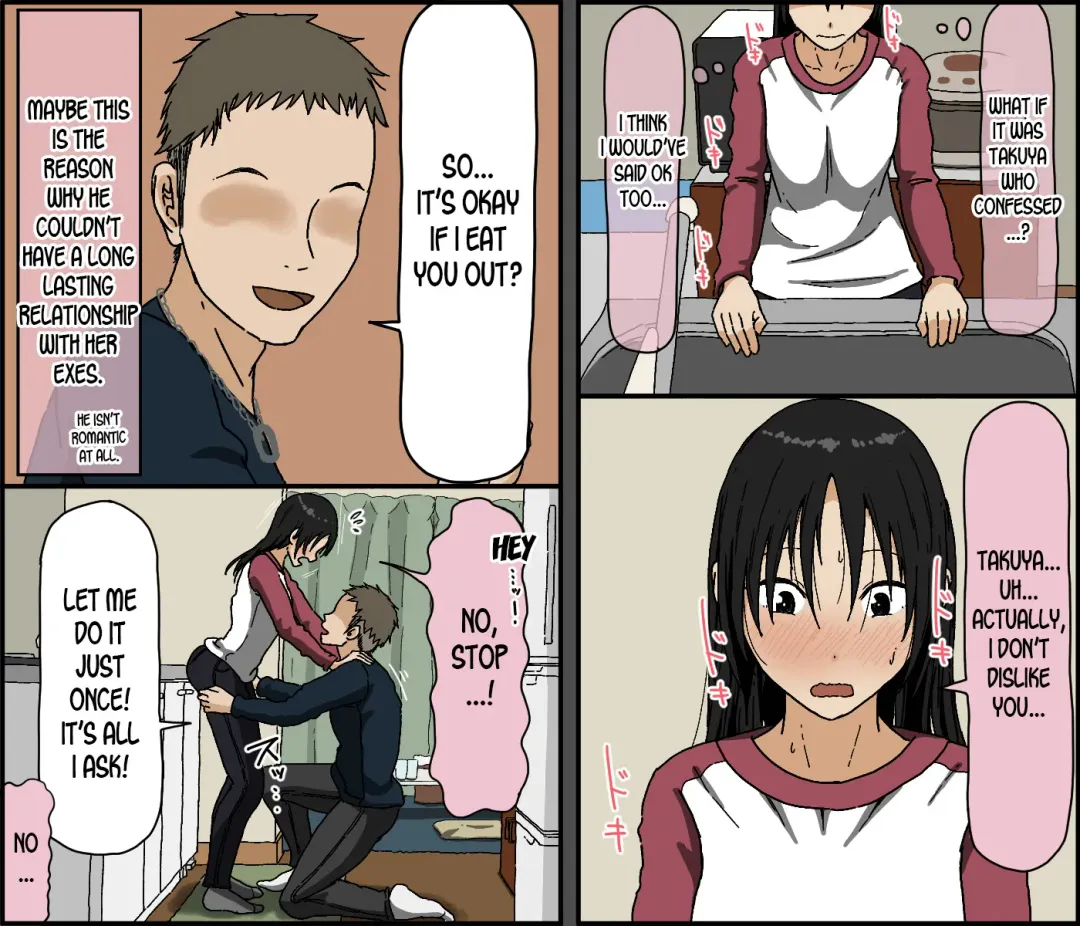 [Toda Hisaya] Kareshi Mochi no Kurokami Irojiro Binyuu Joshidaisei ga Cunni dake Mikeiken de Kare no Tomodachi ni Naisho de Hatsu Cunni Sarete Amari nimo Kimochiyo Sugite Sonomama Nagasare Sex Shita Fhentai - Page 10