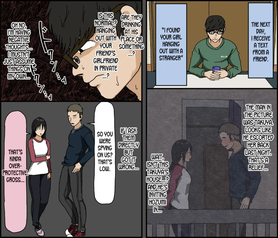 [Toda Hisaya] Kareshi Mochi no Kurokami Irojiro Binyuu Joshidaisei ga Cunni dake Mikeiken de Kare no Tomodachi ni Naisho de Hatsu Cunni Sarete Amari nimo Kimochiyo Sugite Sonomama Nagasare Sex Shita Fhentai - Page 28