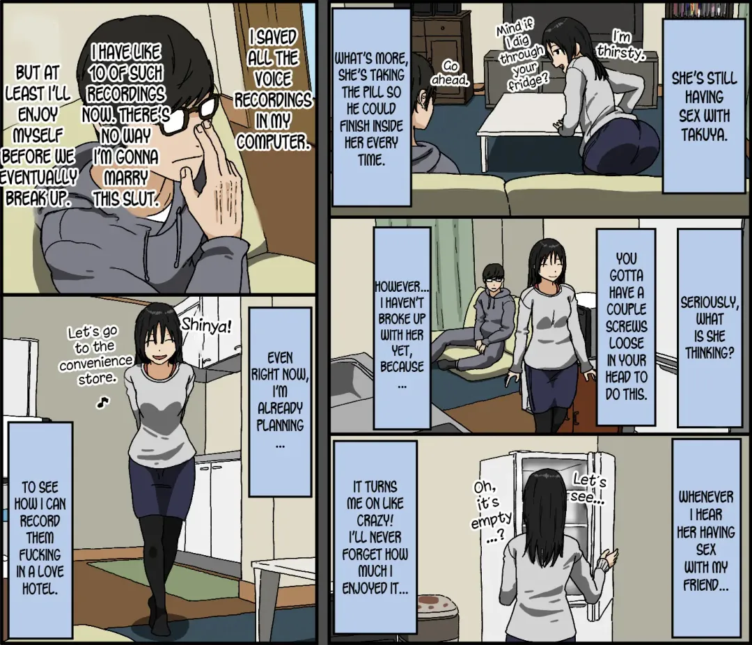 [Toda Hisaya] Kareshi Mochi no Kurokami Irojiro Binyuu Joshidaisei ga Cunni dake Mikeiken de Kare no Tomodachi ni Naisho de Hatsu Cunni Sarete Amari nimo Kimochiyo Sugite Sonomama Nagasare Sex Shita Fhentai - Page 91