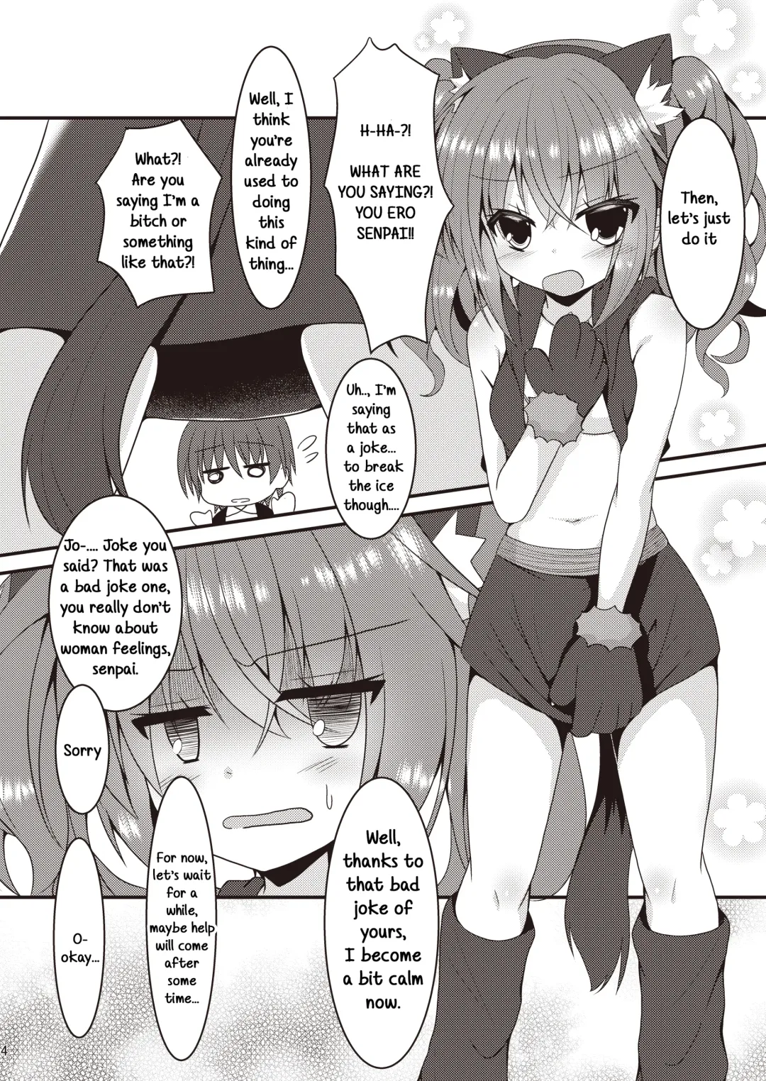 [Nekono Shiro] Halloween no Ato Sugu ni, Senpai to SEX Shinaito Derarenai Heya ni Tojikomerareta Ken Nandesukedo!? Fhentai - Page 3
