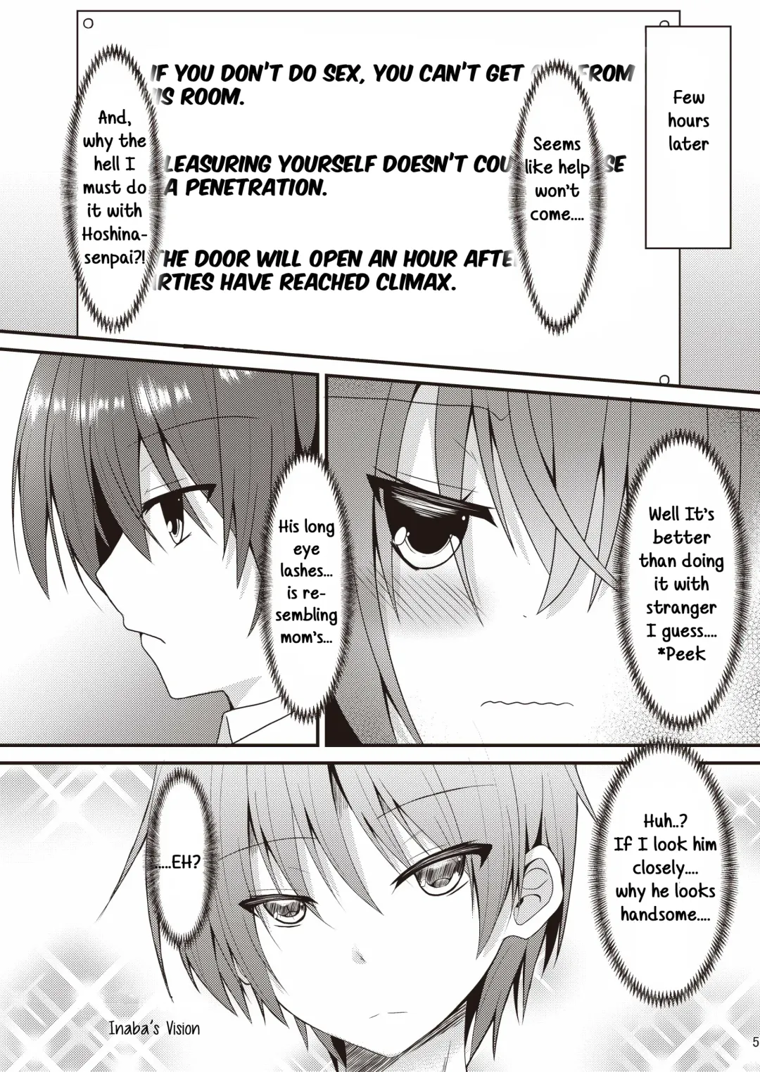 [Nekono Shiro] Halloween no Ato Sugu ni, Senpai to SEX Shinaito Derarenai Heya ni Tojikomerareta Ken Nandesukedo!? Fhentai - Page 4