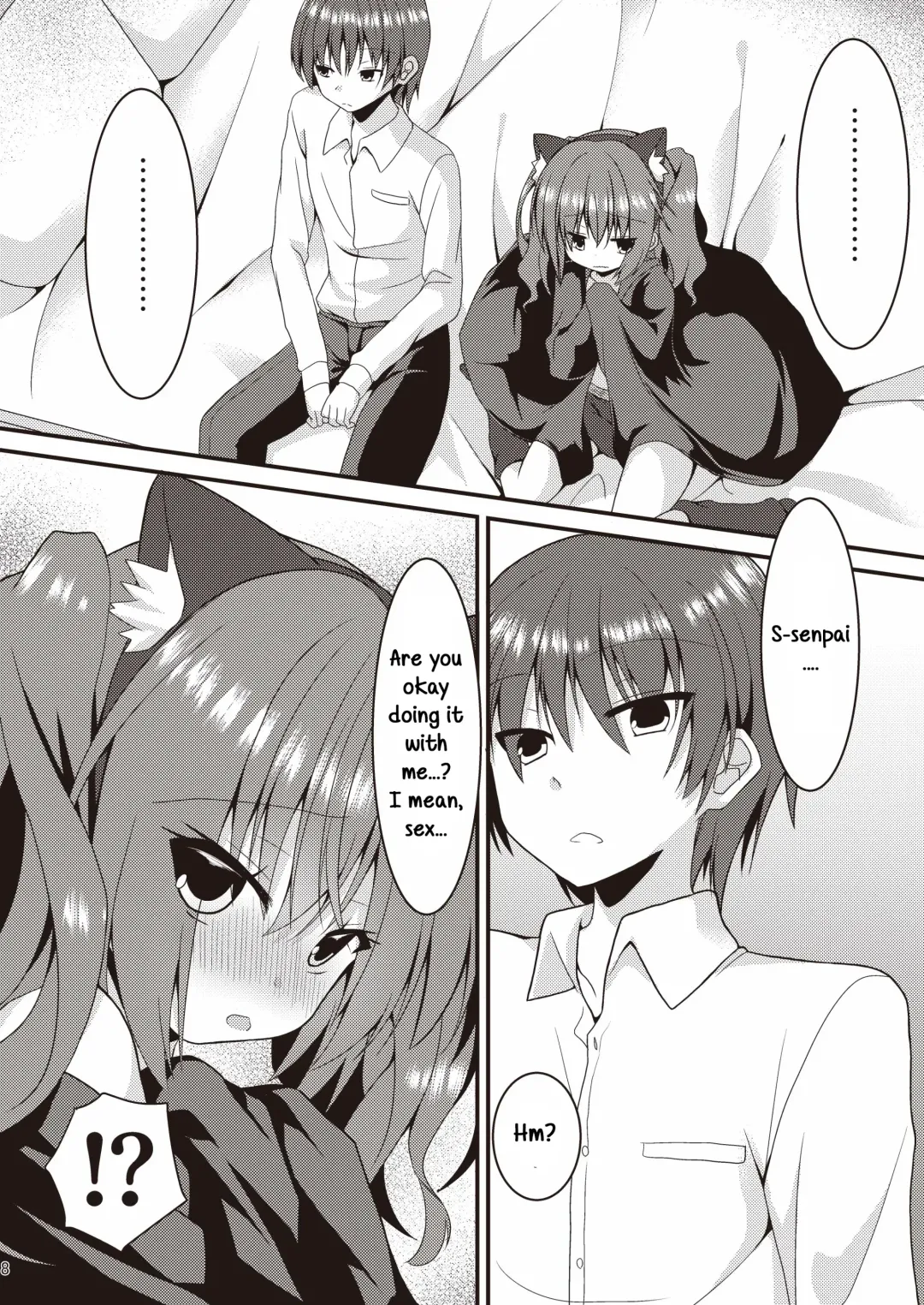[Nekono Shiro] Halloween no Ato Sugu ni, Senpai to SEX Shinaito Derarenai Heya ni Tojikomerareta Ken Nandesukedo!? Fhentai - Page 7