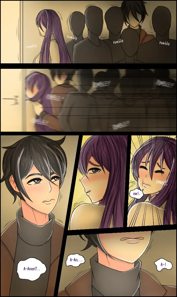 [Gen-kun] Hacking Heartbeats - Chapter One: Execute_TrainScene.Sex Fhentai - Page 5