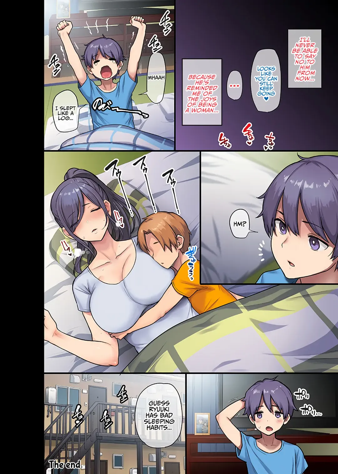 [Meme50 - Ohkami Ryosuke] Kyonyuu Miboujin to Musuko no Waruui Otomodachi Honpen Rensai | Giant Boobs Widow and Her Son's Very. Very Bad Friend Fhentai - Page 39