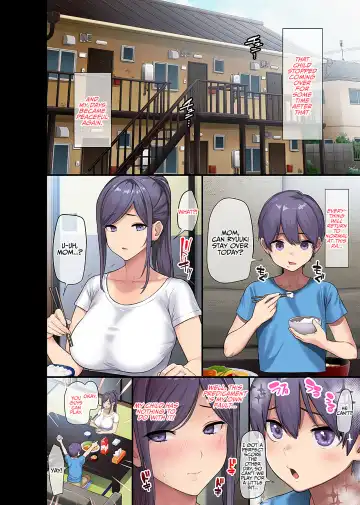 [Meme50 - Ohkami Ryosuke] Kyonyuu Miboujin to Musuko no Waruui Otomodachi Honpen Rensai | Giant Boobs Widow and Her Son's Very. Very Bad Friend Fhentai - Page 27