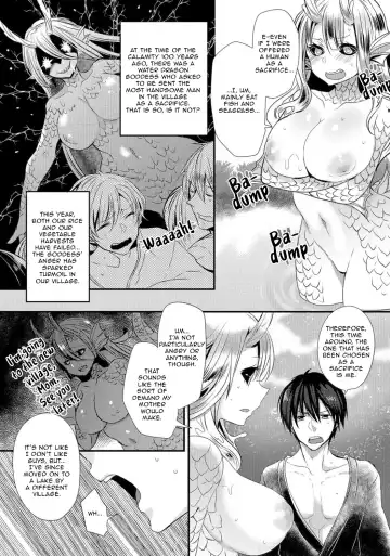 [Mameko] Suiryuu no Kami-sama ni Ikenie o | Sacrifice to the Water Dragon Goddess Fhentai - Page 2