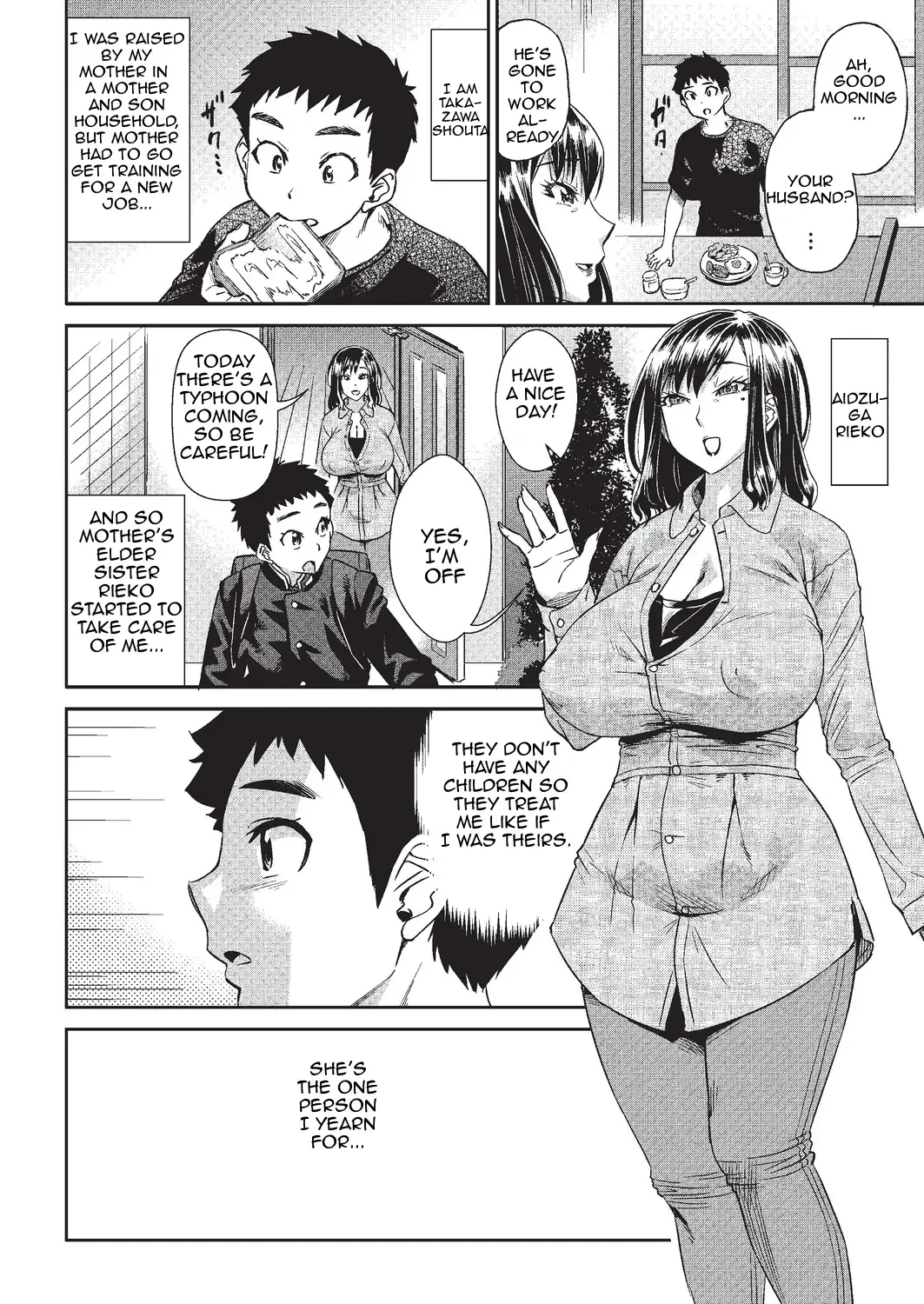 [Abe Morioka] Arashi no Yoru ni | On a Stormy Night Fhentai - Page 2