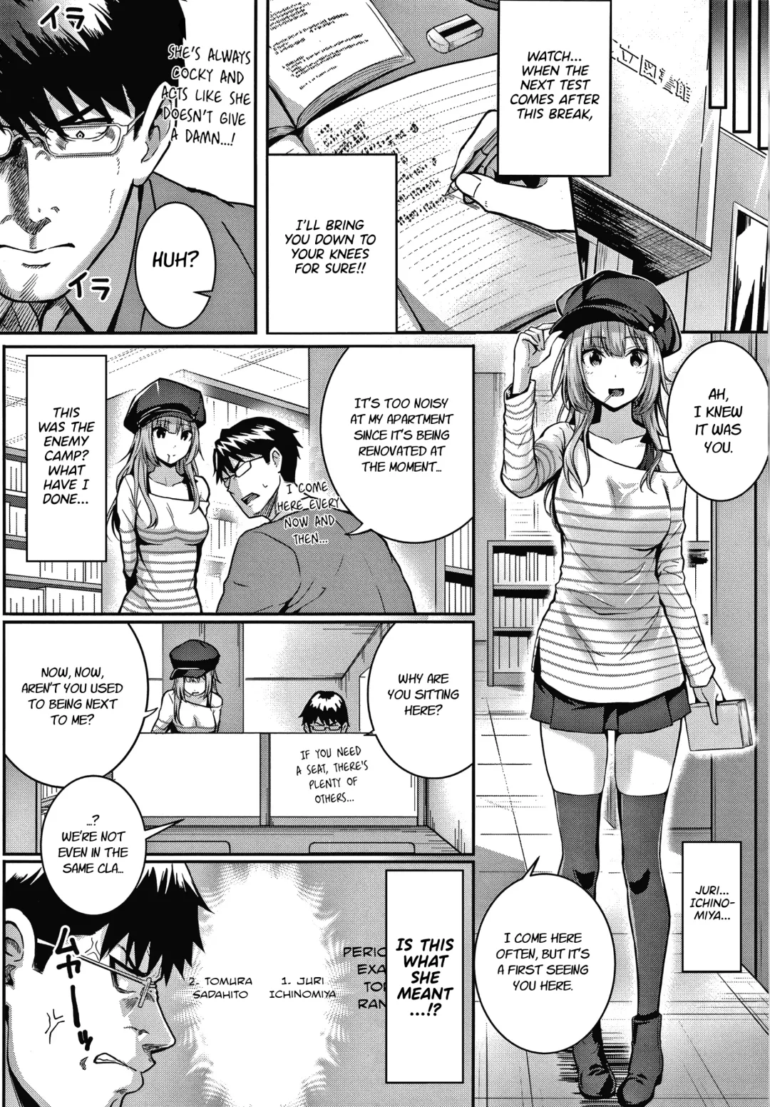 [Simon] Tomura to Juri + Sono Ato | Tomura and Juri + ~After That~ Fhentai - Page 2