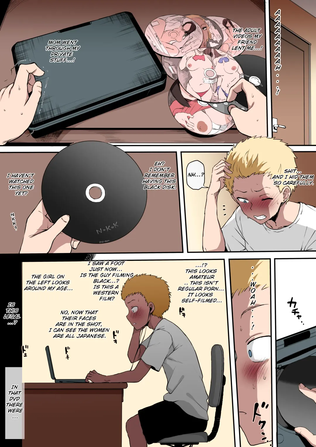 [Terasu Mc] Kokujin no Tenkousei NTR ru - Complete (decensored) Fhentai - Page 23