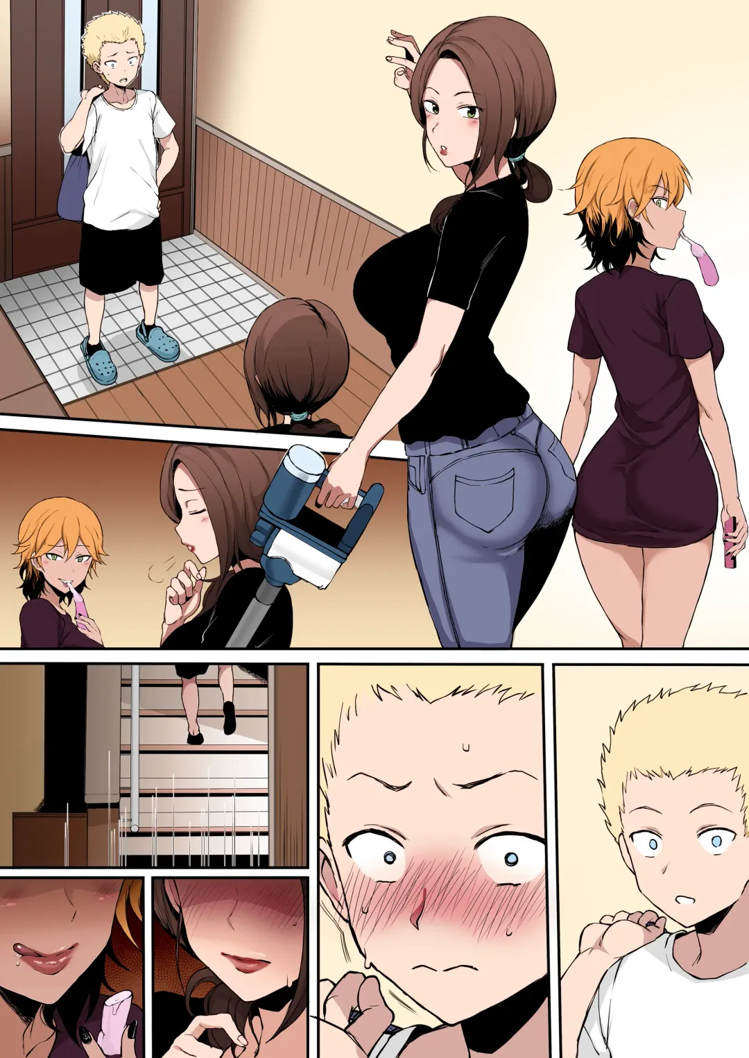 [Terasu Mc] Kokujin no Tenkousei NTR ru - Complete (decensored) Fhentai - Page 30