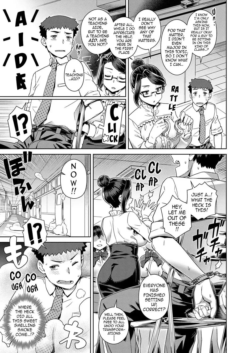 [Kousuke] Succubus Joshikou de Sakusei Jisshuu ~Kyouzai wa... Ore!?~ | Succubus Girls' School Milking Lab ~And the Teaching Aid... is Me!?~ Fhentai - Page 5