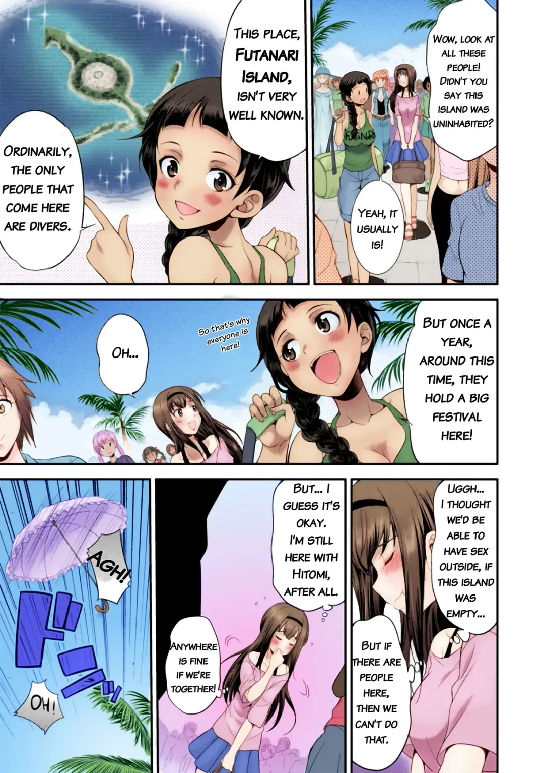 [Gekka Kaguya] Futanarijima ~The Queen of Penis~ Ch. 1 (decensored) Fhentai - Page 9