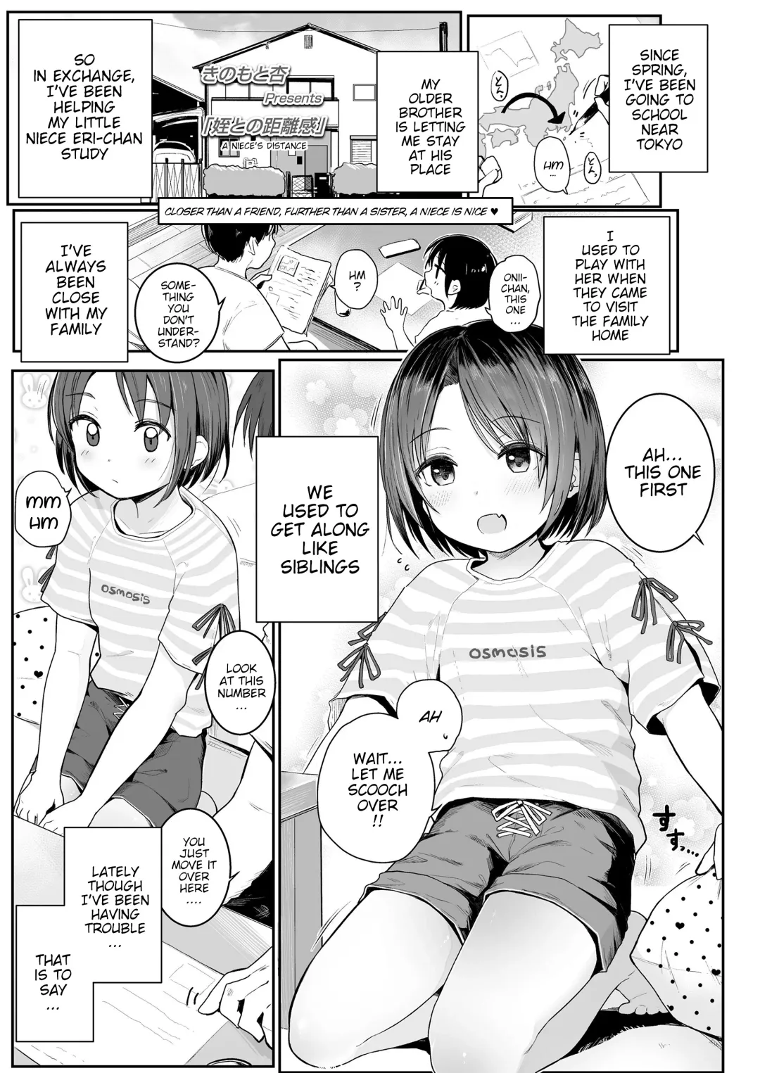 [Kinomoto Anzu] Mei to no Kyorikan | A niece's distance Fhentai - Page 1