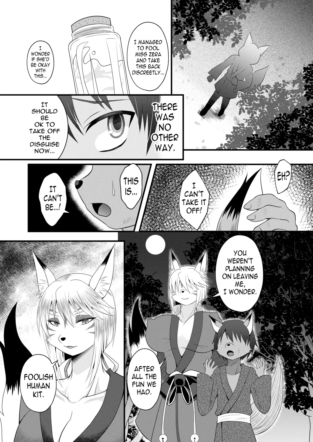 [Egami] Youko Onee-sama no Inari Milk | Shemale Inari's Fox Milk Fhentai - Page 15