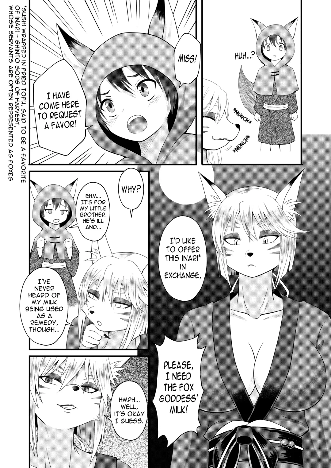 [Egami] Youko Onee-sama no Inari Milk | Shemale Inari's Fox Milk Fhentai - Page 5