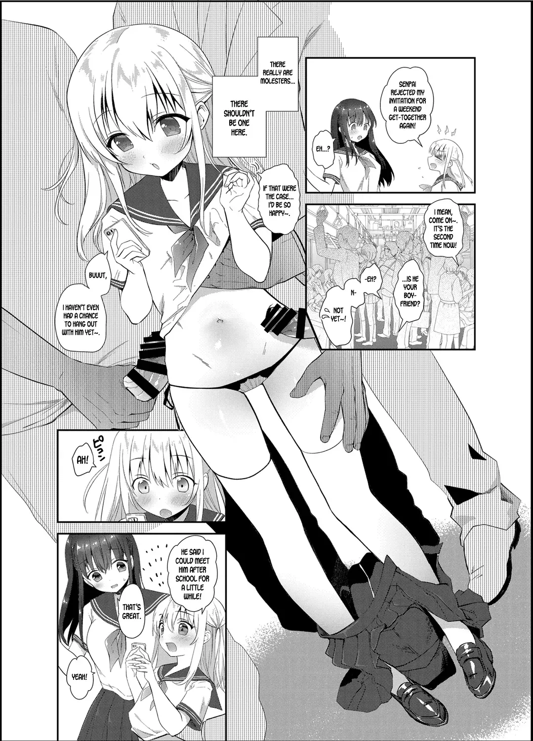 [Amanagi Seiji] Chikan no Sonzai Shinai Subarashii Sekai | A Wonderful World Where Molesters Don't Exist Fhentai - Page 7