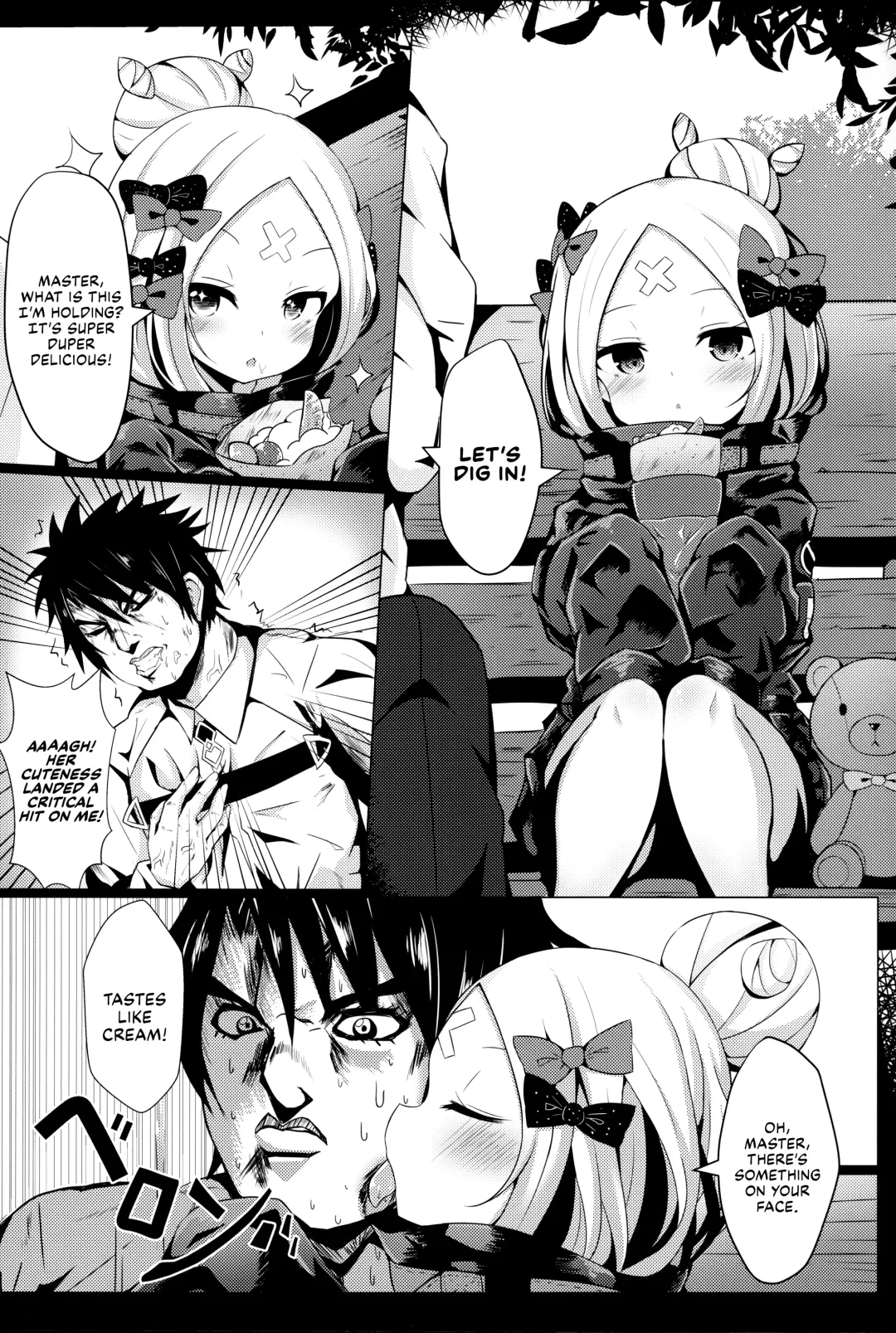 [Shiki] Hyoushi ni Ippai Condom o Kaiteiru kedo Nakami ni wa Condom ga Nai Abigail no Usui Hon | Abigail's doujinshi where many condoms are drawn on the cover but none will be inside Fhentai - Page 4