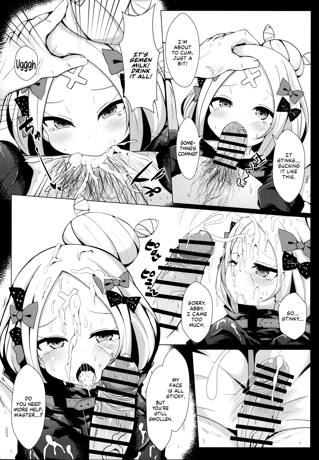 [Shiki] Hyoushi ni Ippai Condom o Kaiteiru kedo Nakami ni wa Condom ga Nai Abigail no Usui Hon | Abigail's doujinshi where many condoms are drawn on the cover but none will be inside Fhentai - Page 8