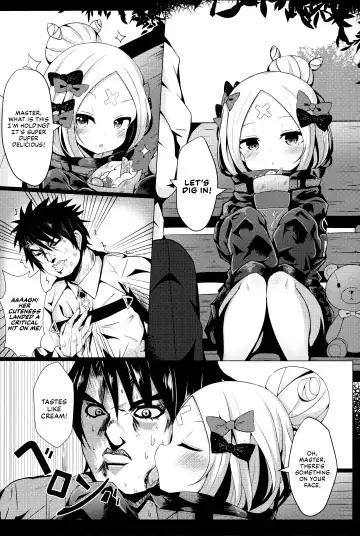 [Shiki] Hyoushi ni Ippai Condom o Kaiteiru kedo Nakami ni wa Condom ga Nai Abigail no Usui Hon | Abigail's doujinshi where many condoms are drawn on the cover but none will be inside Fhentai - Page 4