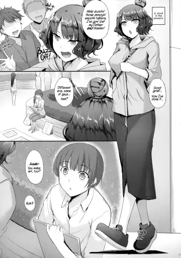 [Nakano Sora] Hokusai-chan no Fudeoroshi | Hokusai Strokes Her New Brush (decensored) Fhentai - Page 3