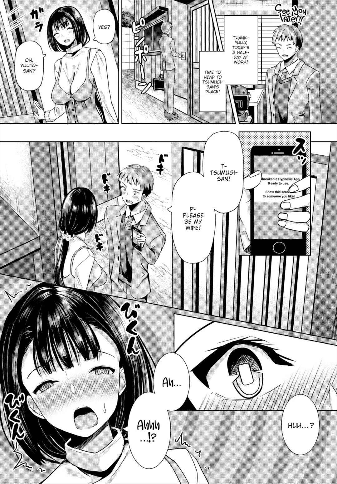 [Hazakura Satsuki] Hypnosis App - Making A Good Girl Cum on My Dick Nonstop Ch. 1-9 Fhentai - Page 25