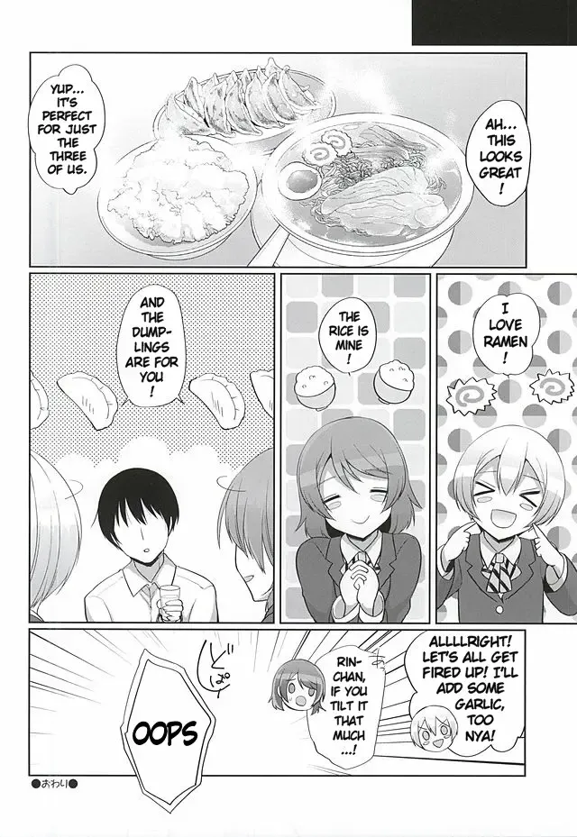 [Miyamoto Liz] RinPana to Icha Love Ecchi | Loving Sex With Rin and Hanayo Fhentai - Page 19