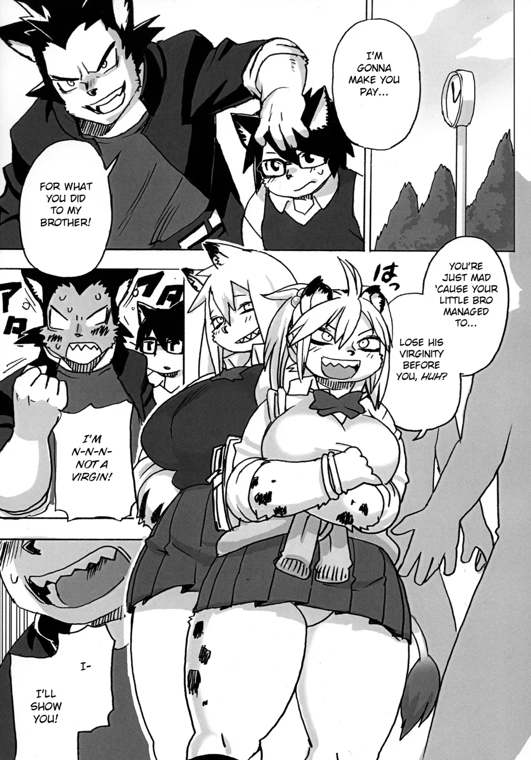 [Kojima Video] Hyena JK Doutei Hunting Three Four Fhentai - Page 8