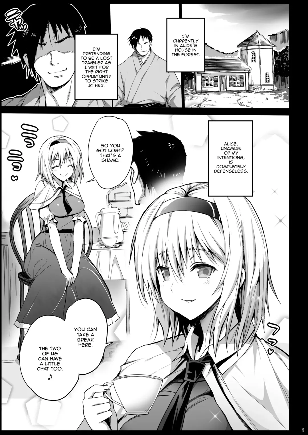 [Ma-kurou] Saimin Alice ~Omoi no mama ni Yarimakuri~ | Hypnotized Alice ~I'll Fuck Her As I Please!~ Fhentai - Page 2