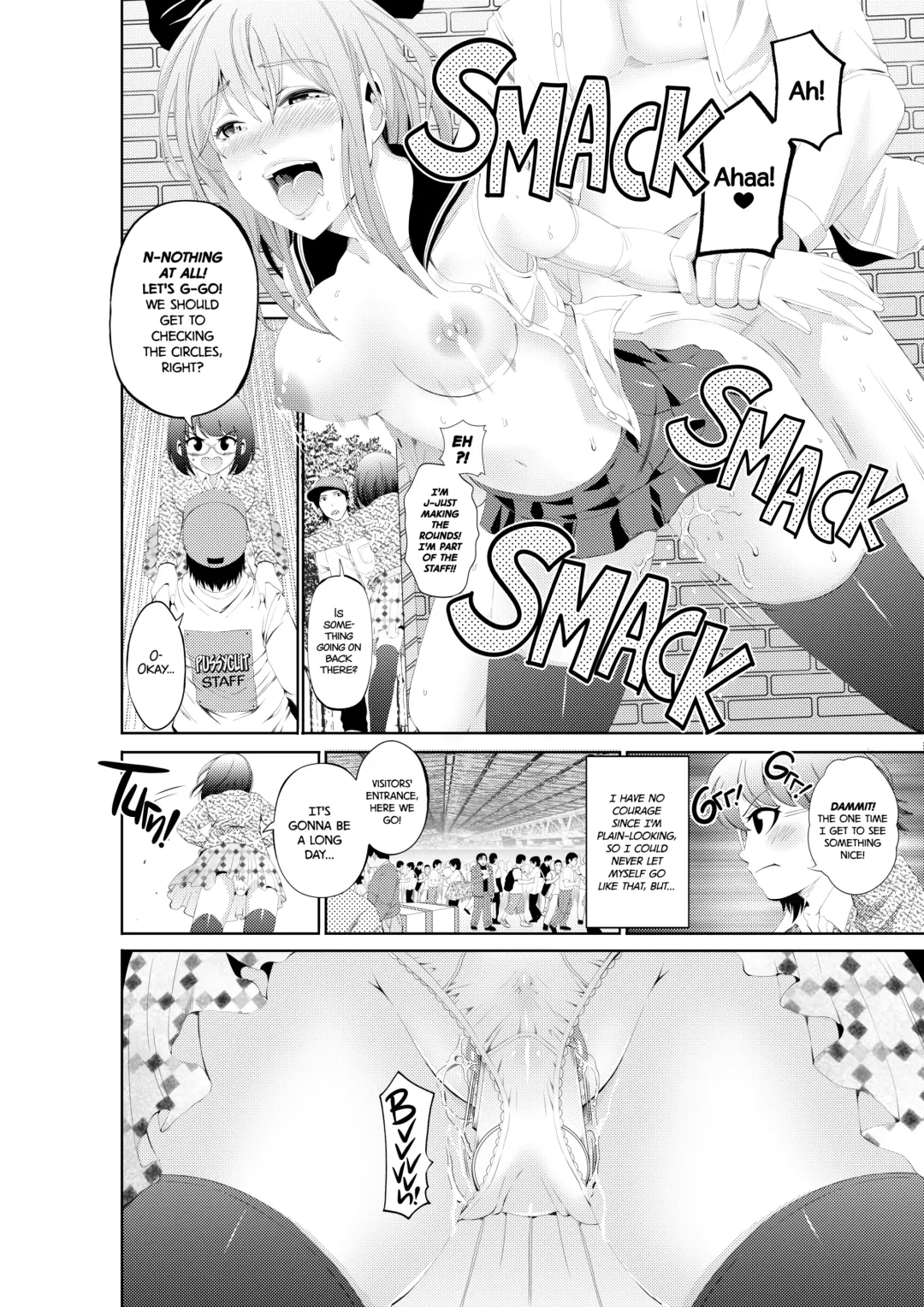 [Akiha At] ManCli Manko to Cli o Ijirareru no ga Daisuki na Fujoshi nano de Doujin Event no Nikubenki ni Natte mita (decensored) Fhentai - Page 3