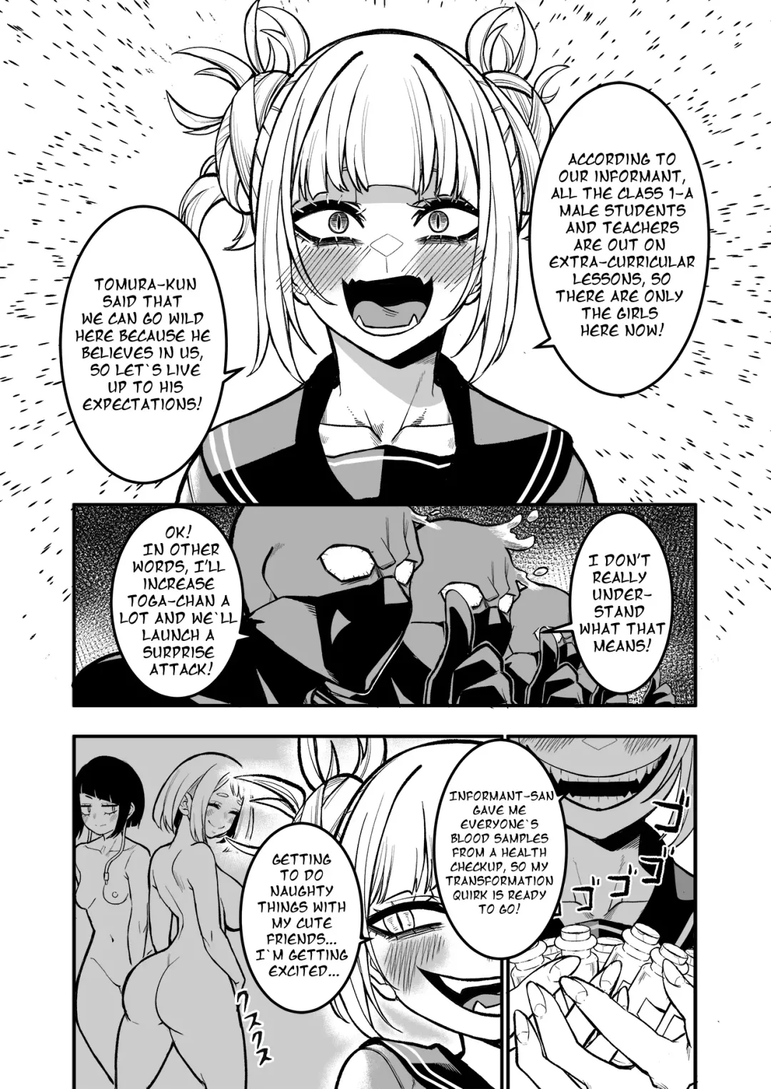 [Bloodhood] Selfcest in the Academy Fhentai - Page 4