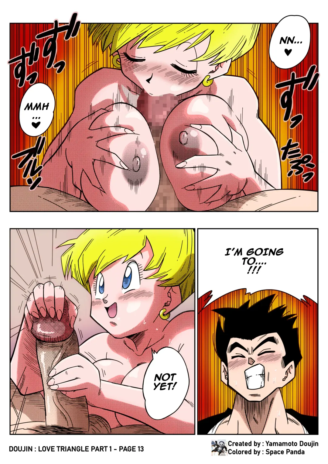 [Yamamoto] LOVE TRIANGLE Z - Gohan, Erasa to Deau (decensored) Fhentai - Page 13