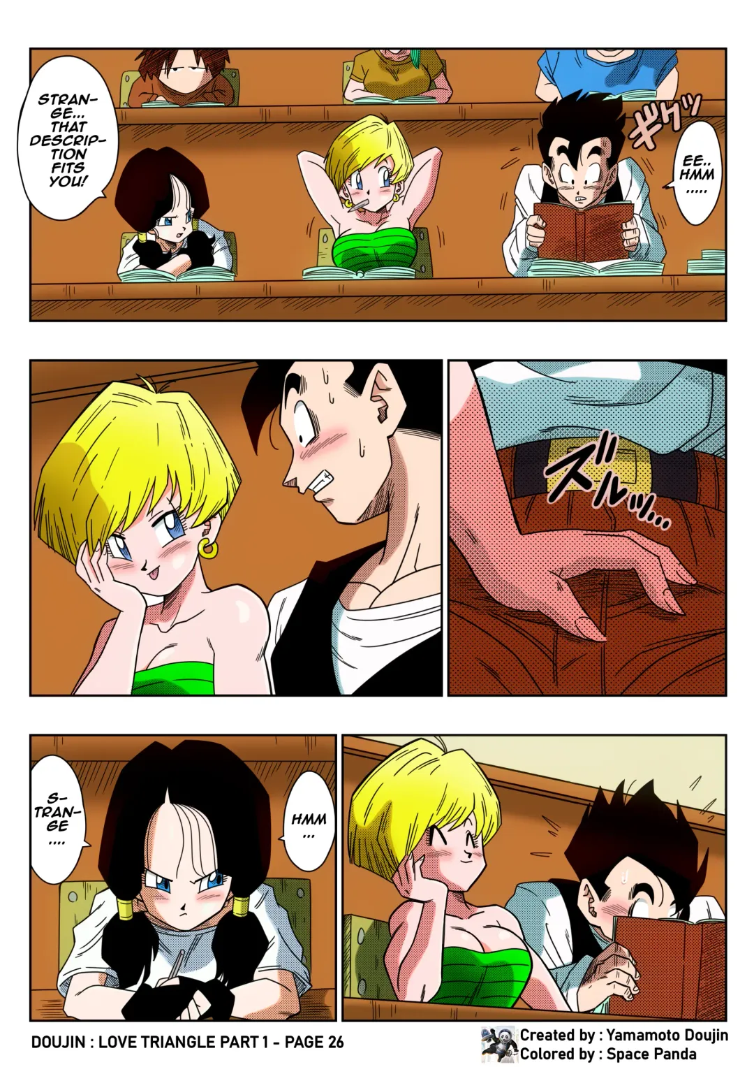[Yamamoto] LOVE TRIANGLE Z - Gohan, Erasa to Deau (decensored) Fhentai - Page 26
