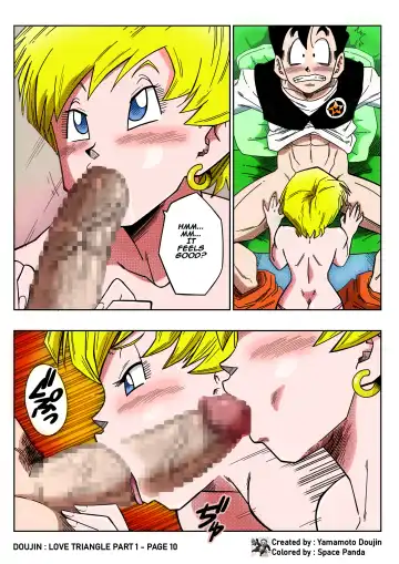 [Yamamoto] LOVE TRIANGLE Z - Gohan, Erasa to Deau (decensored) Fhentai - Page 10