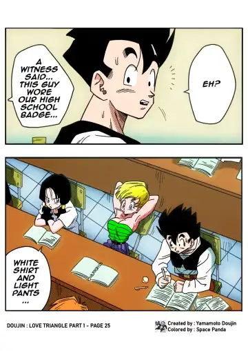 [Yamamoto] LOVE TRIANGLE Z - Gohan, Erasa to Deau (decensored) Fhentai - Page 25