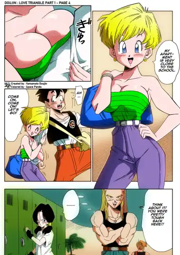 [Yamamoto] LOVE TRIANGLE Z - Gohan, Erasa to Deau (decensored) Fhentai - Page 4