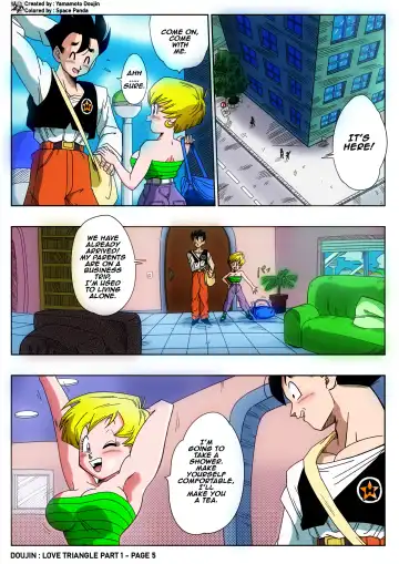[Yamamoto] LOVE TRIANGLE Z - Gohan, Erasa to Deau (decensored) Fhentai - Page 5