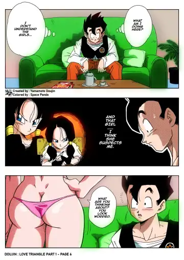 [Yamamoto] LOVE TRIANGLE Z - Gohan, Erasa to Deau (decensored) Fhentai - Page 6