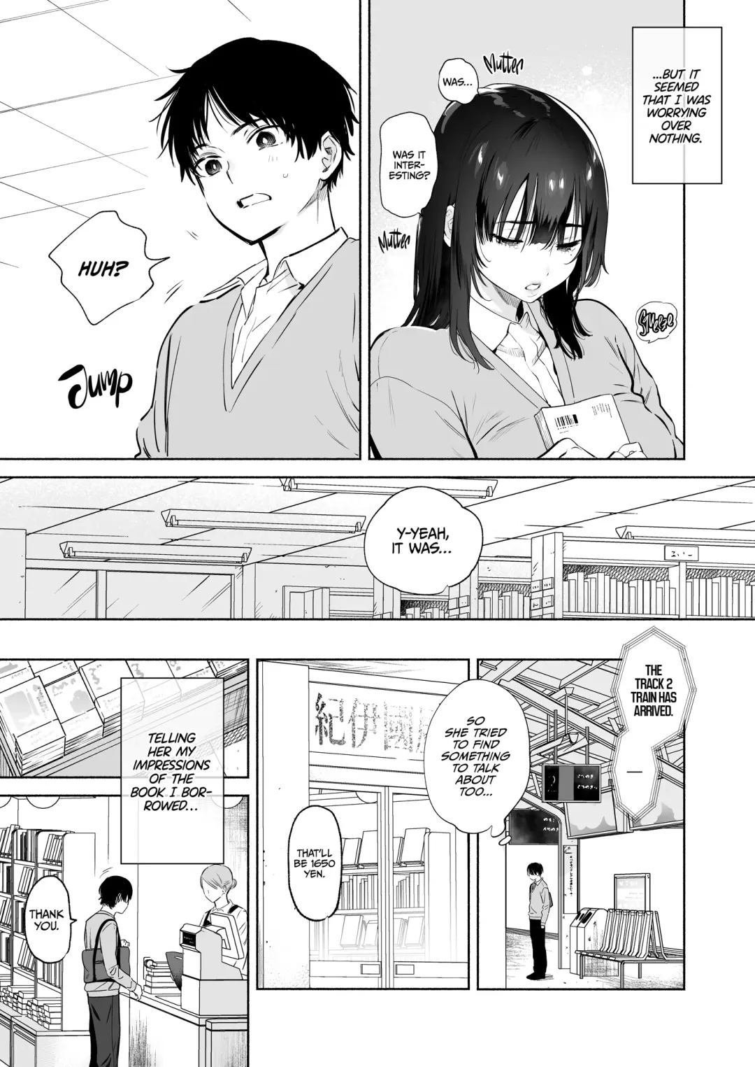 [Yuzuha] Mukuchi na Tosho Iin to Sex Zuke. | Addicted to Sex With a Taciturn Library Committee Member (decensored) Fhentai - Page 23