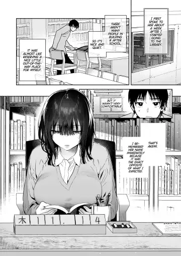[Yuzuha] Mukuchi na Tosho Iin to Sex Zuke. | Addicted to Sex With a Taciturn Library Committee Member (decensored) Fhentai - Page 12