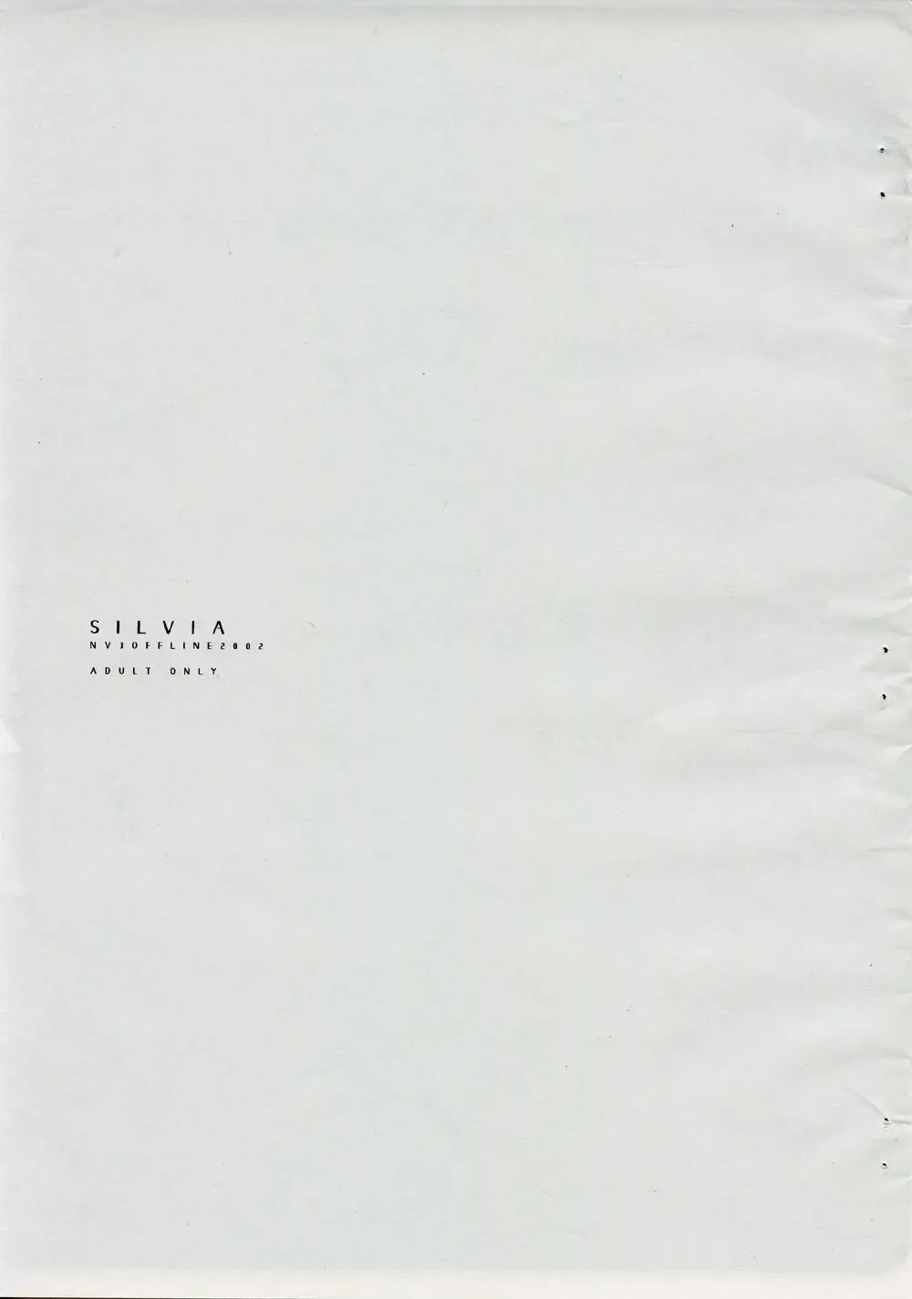 [Oota Yuuichi] SILVIA Fhentai - Page 1