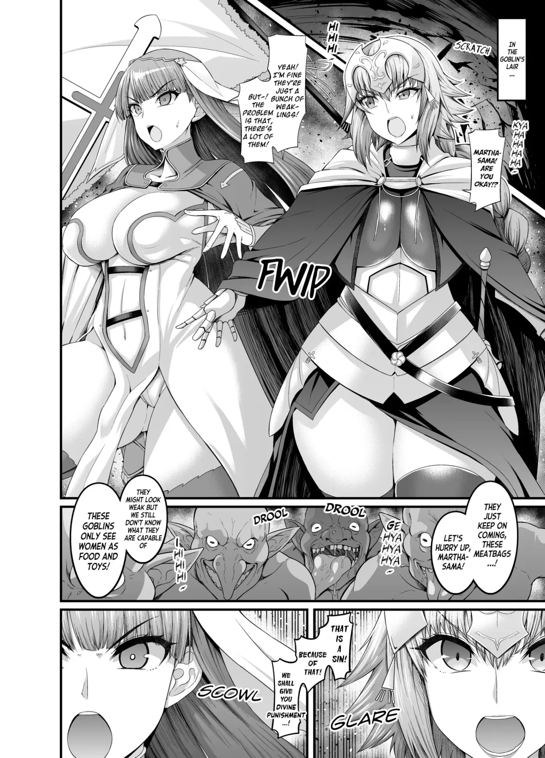 [Ankoman] Jeanne to Martha, Goblin no Su e Iku Fhentai - Page 1