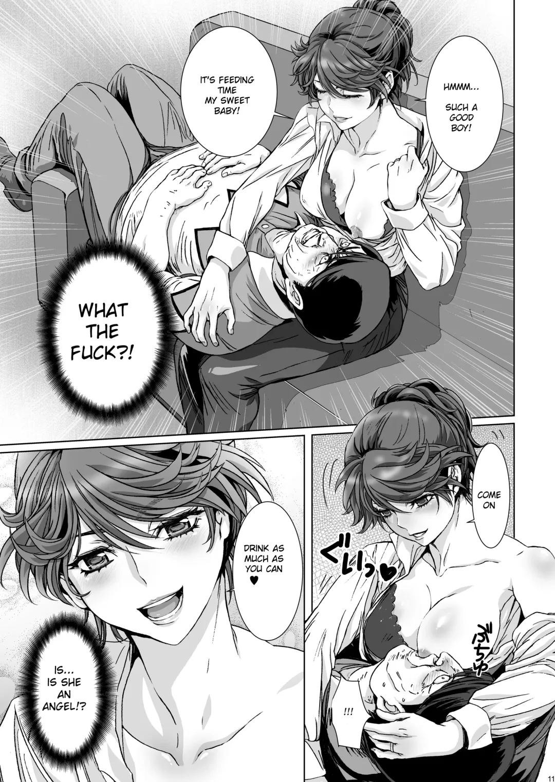 [Kenzaki Mikuri - Nanno Koto] Kuso Mukatsuku Super no Hitozuma Tenin no Private o Saiminjutsu de Sarashite Miru. Fhentai - Page 10