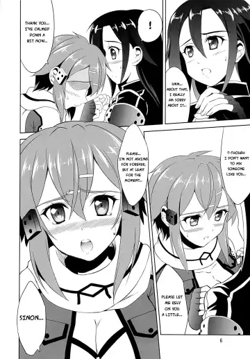 [Kishi Nisen] Gyakushuu no Shinon | Sinon on the counterattack Fhentai - Page 5