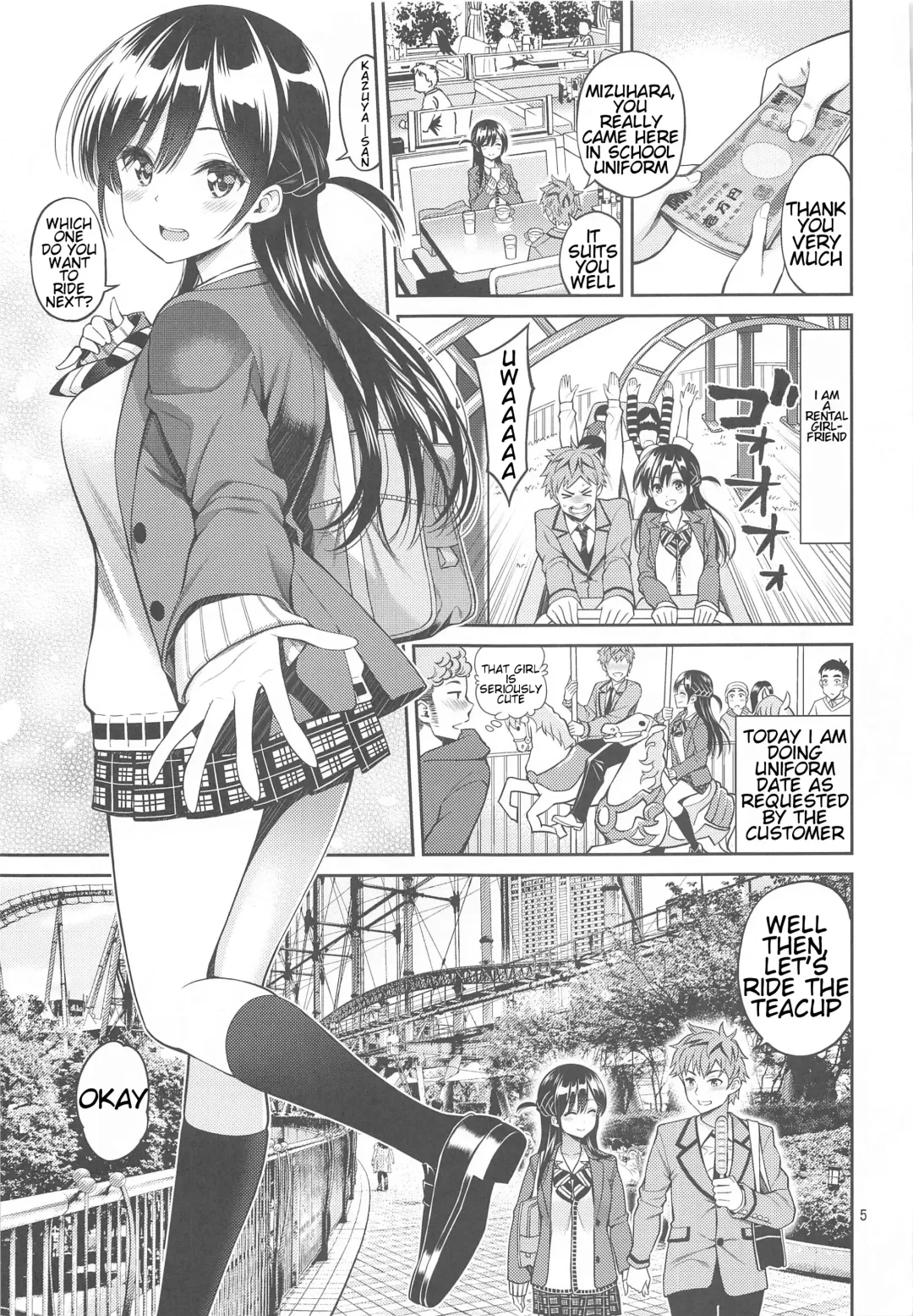 [Yahiro Pochi] Rental Kanojo Osawari Shimasu 03 Fhentai - Page 4