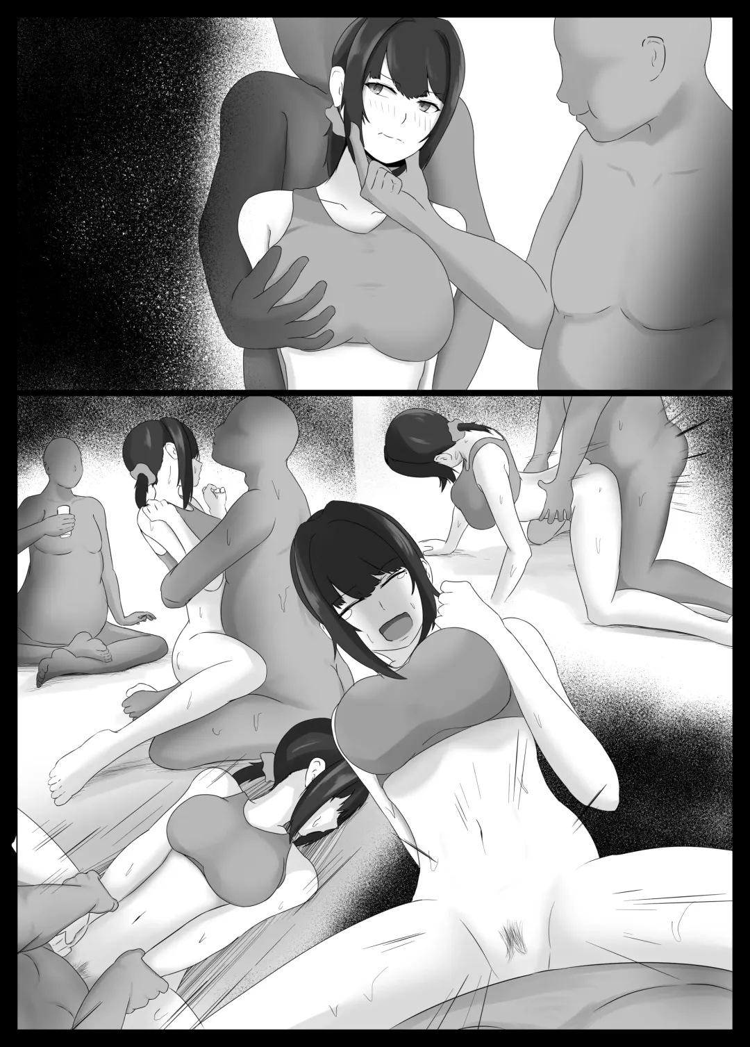 [Jakky] Netorase Suki no Otto no Tame ni Shutsuen no Otoko-tachi to Warikiri Ecchi Suru kedo Karada o Kitaeta Chara Otoko no Chouzetsu Tech de Mesu no Honnou o Shigeki Sarete Gomu Nashi Nakadashi Sarechau Ue ni Netorareta Hitozuma-san Fhentai - Page 84