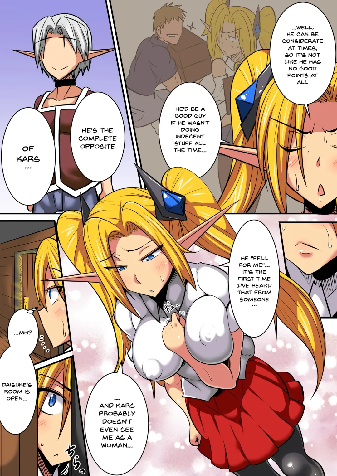 [Haneinu] Elf Oyako to Pakopako Ibunka Kouryuu! ~Lena Hen~ | Having a Culture Exchange With an Elf Mother and Daughter ~Lena Edition~ Fhentai - Page 23