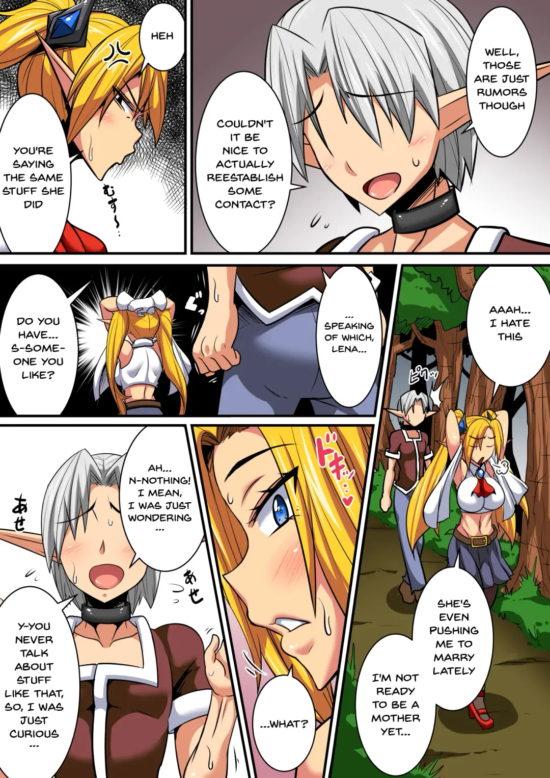 [Haneinu] Elf Oyako to Pakopako Ibunka Kouryuu! ~Lena Hen~ | Having a Culture Exchange With an Elf Mother and Daughter ~Lena Edition~ Fhentai - Page 6